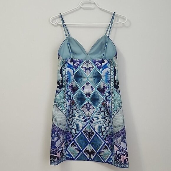 CAMILLA The Blue Market V Neck Fitted Dress Size XS b73 - Picture 5 of 16